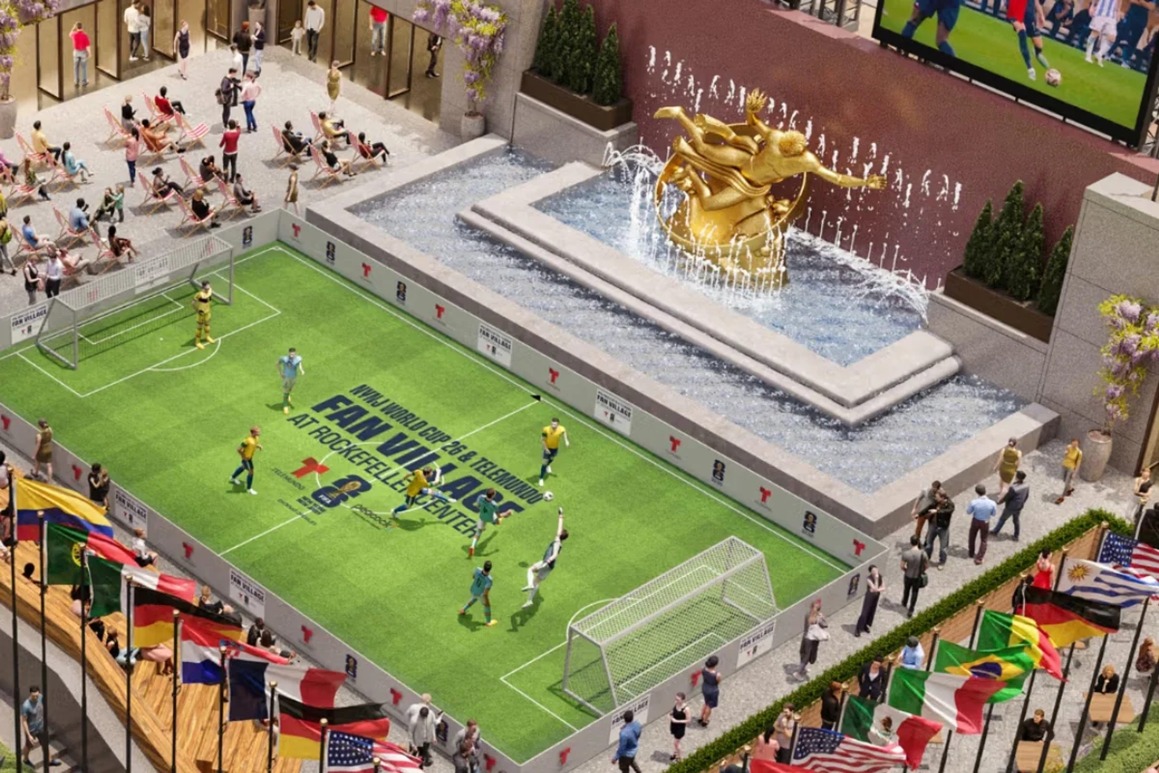 FIFA Fan Village at Rockefeller Center