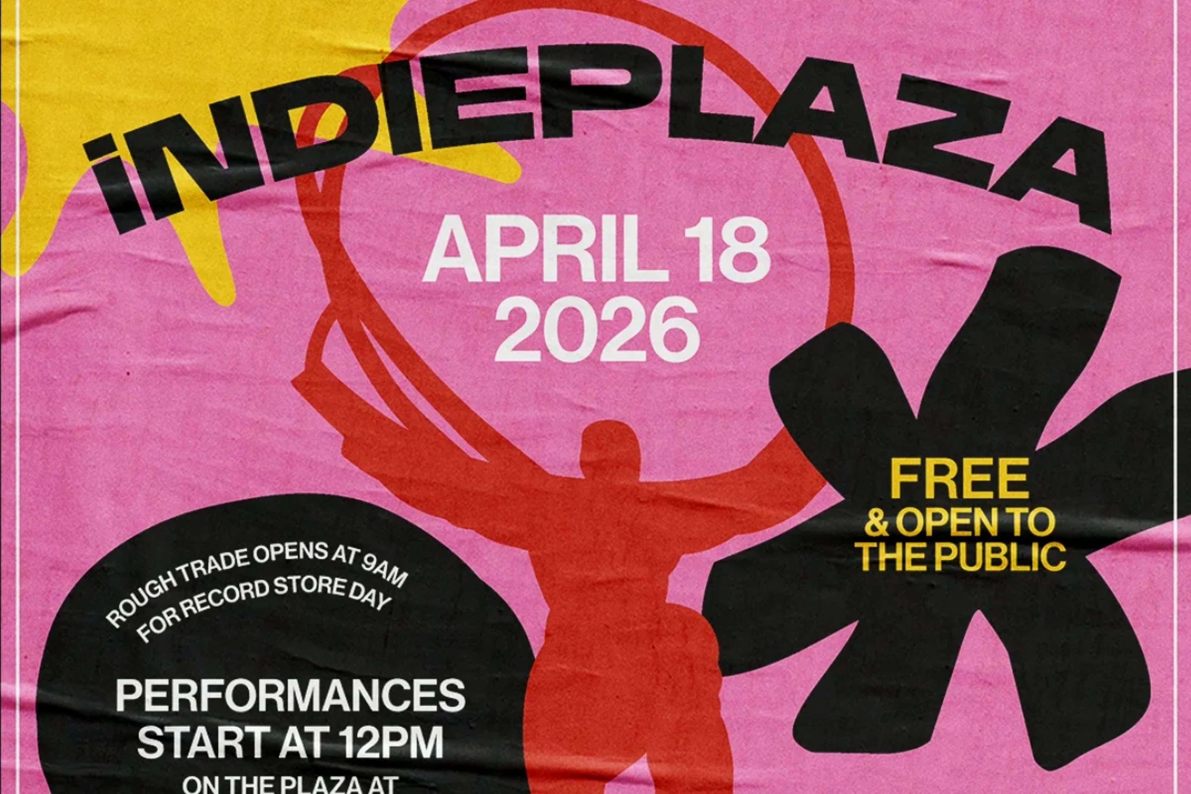 iNDIEPLAZA Rockefeller Center Event Poster