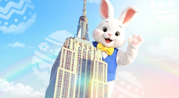 Easter Bunny at the Empire State Building