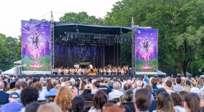 Philharmonic Concert Stage in Central Park