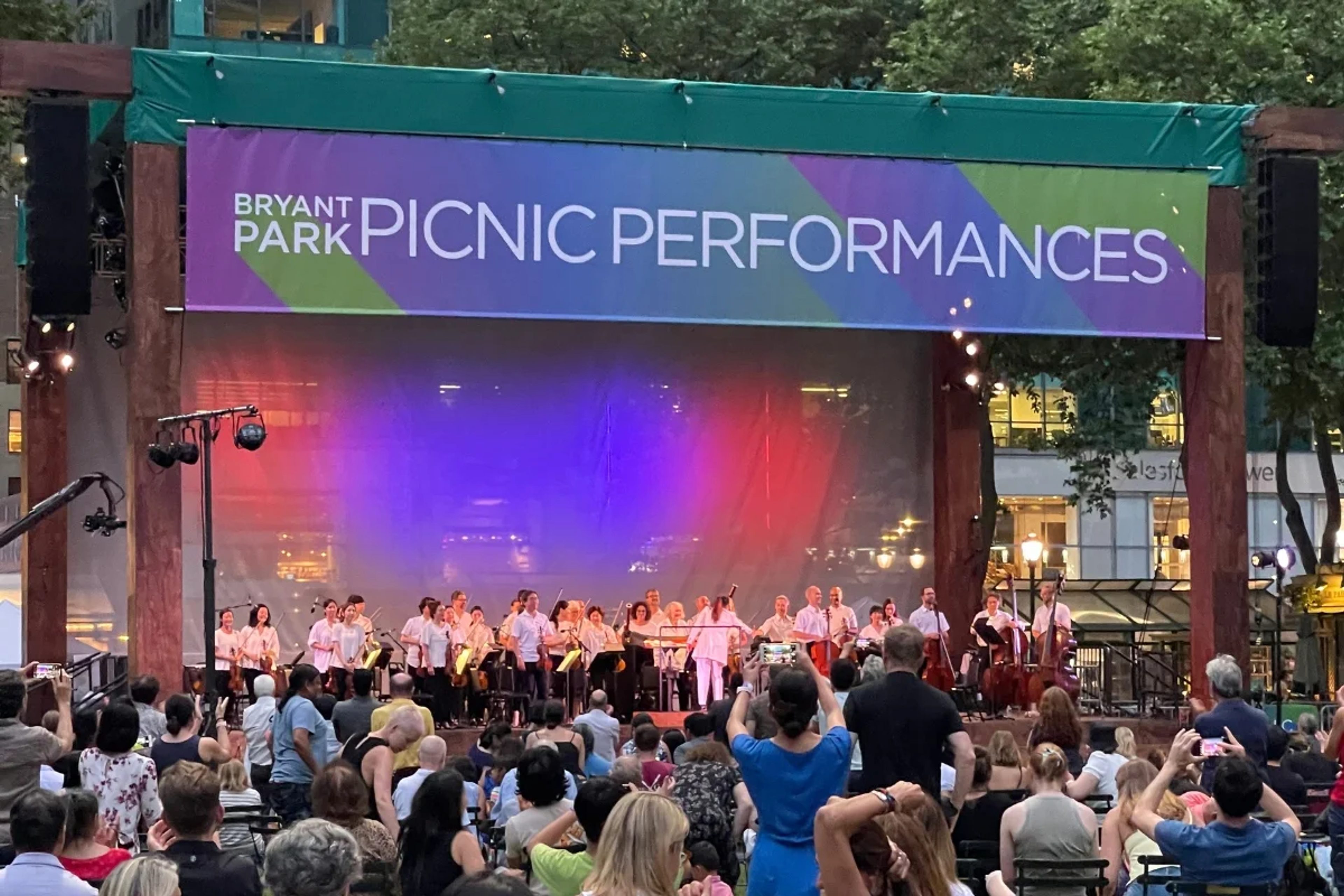 Picnic Performances Stage in Bryant Park