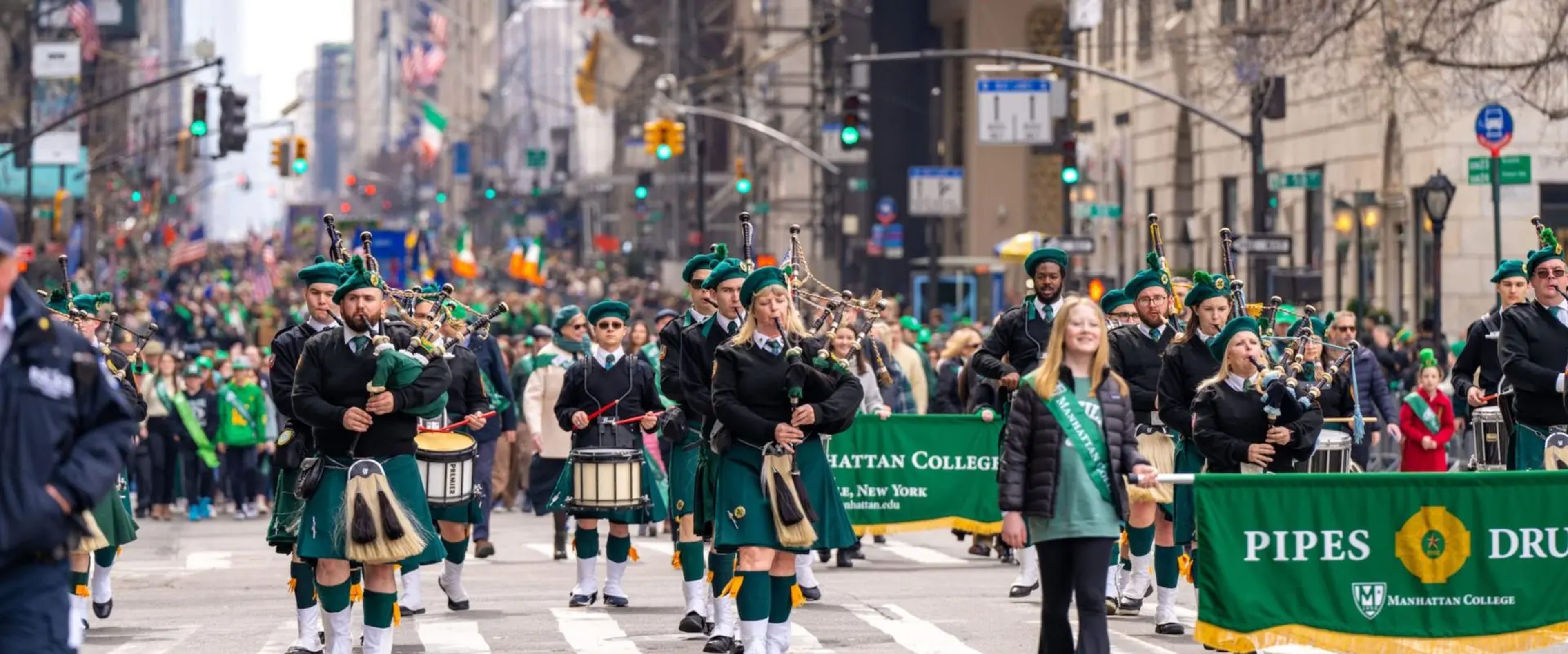 St. Patrick's Day parade in New York City