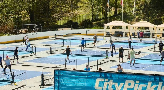 Pickleball in Central Park