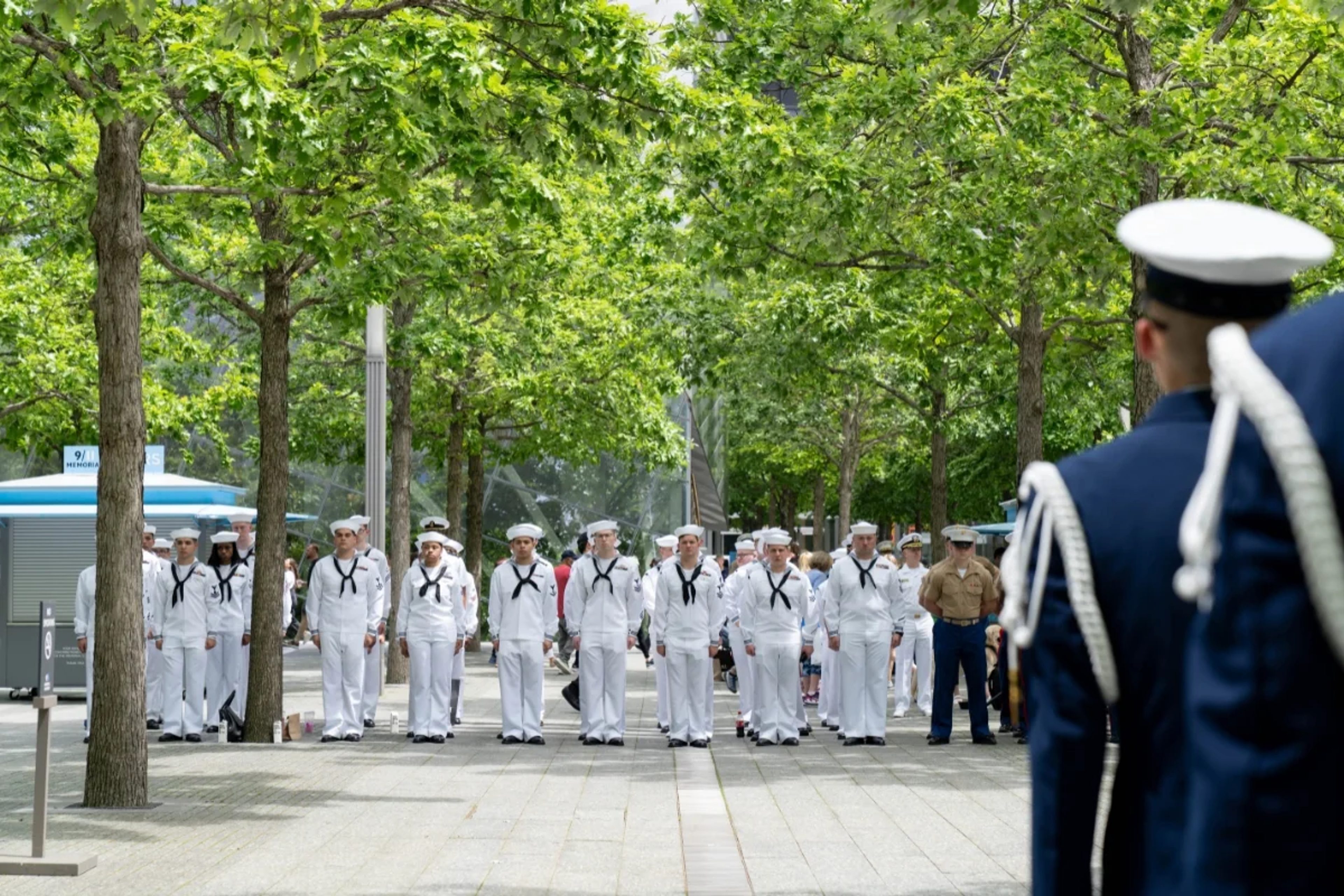 American Navy at the 9/11 Memorial