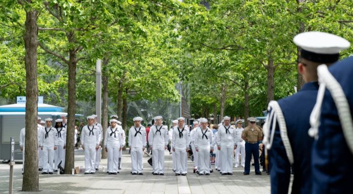 American Navy at the 9/11 Memorial
