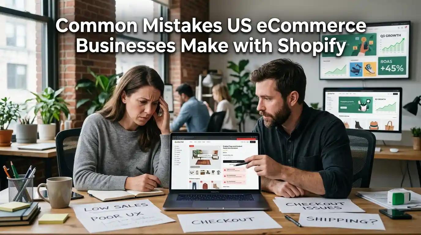 Common Mistakes US eCommerce Businesses Make with Shopify