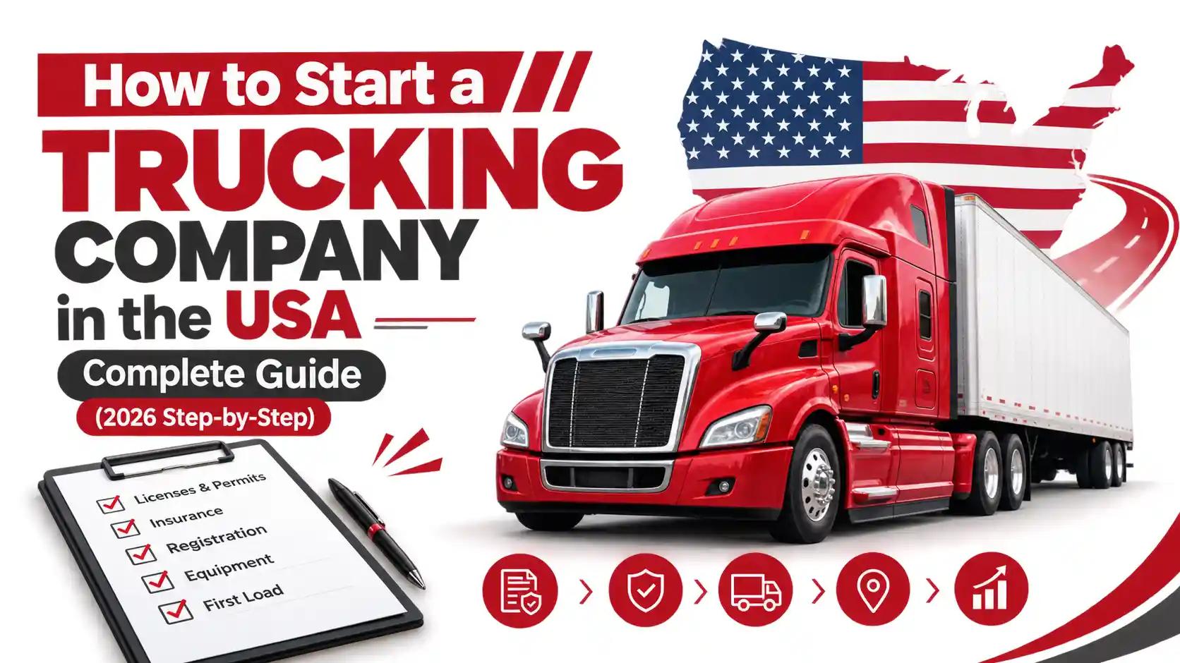 How to Start a Trucking Company in the USA: Complete Guide