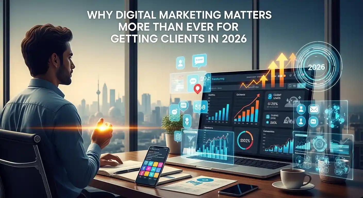 Why Digital Marketing Matters More Than Ever for Getting Clients in 2026
