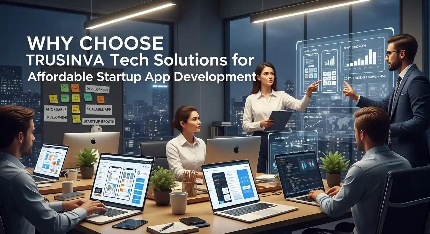 Why Choose Trusinva Tech Solutions for Affordable Startup App Development