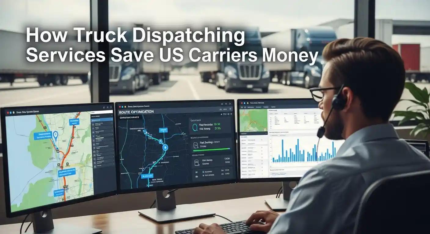 How Truck Dispatching Services Save US Carriers Money
