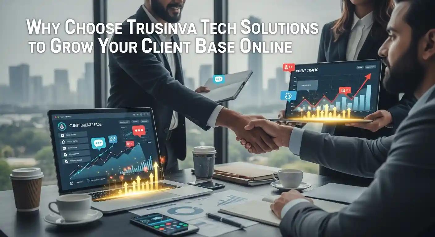 Why Choose Trusinva Tech Solutions to Grow Your Client Base Online