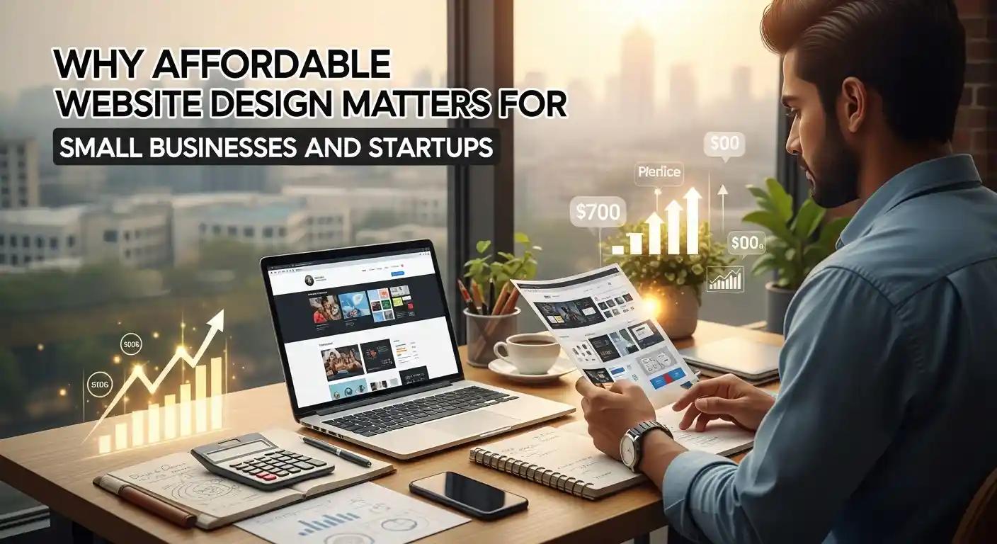 Why Affordable Website Design Matters for Small Businesses and Startups