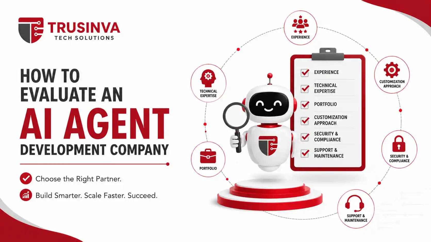 Five-dimension scorecard for evaluating an AI agent development company in the USA