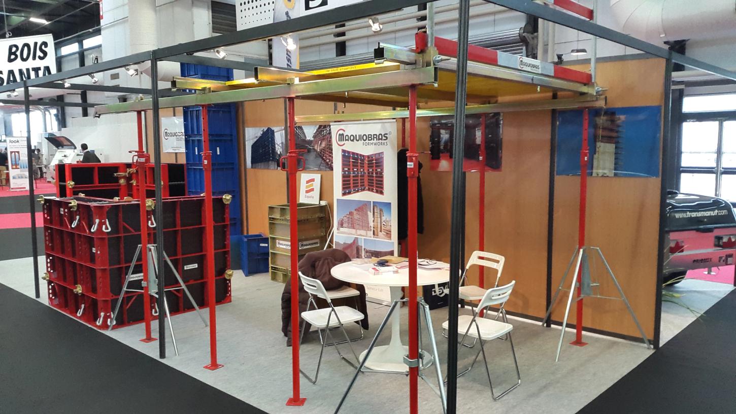 MAQUIOBRAS at Aquibat 2016: strengthening its network in southwestern Europe