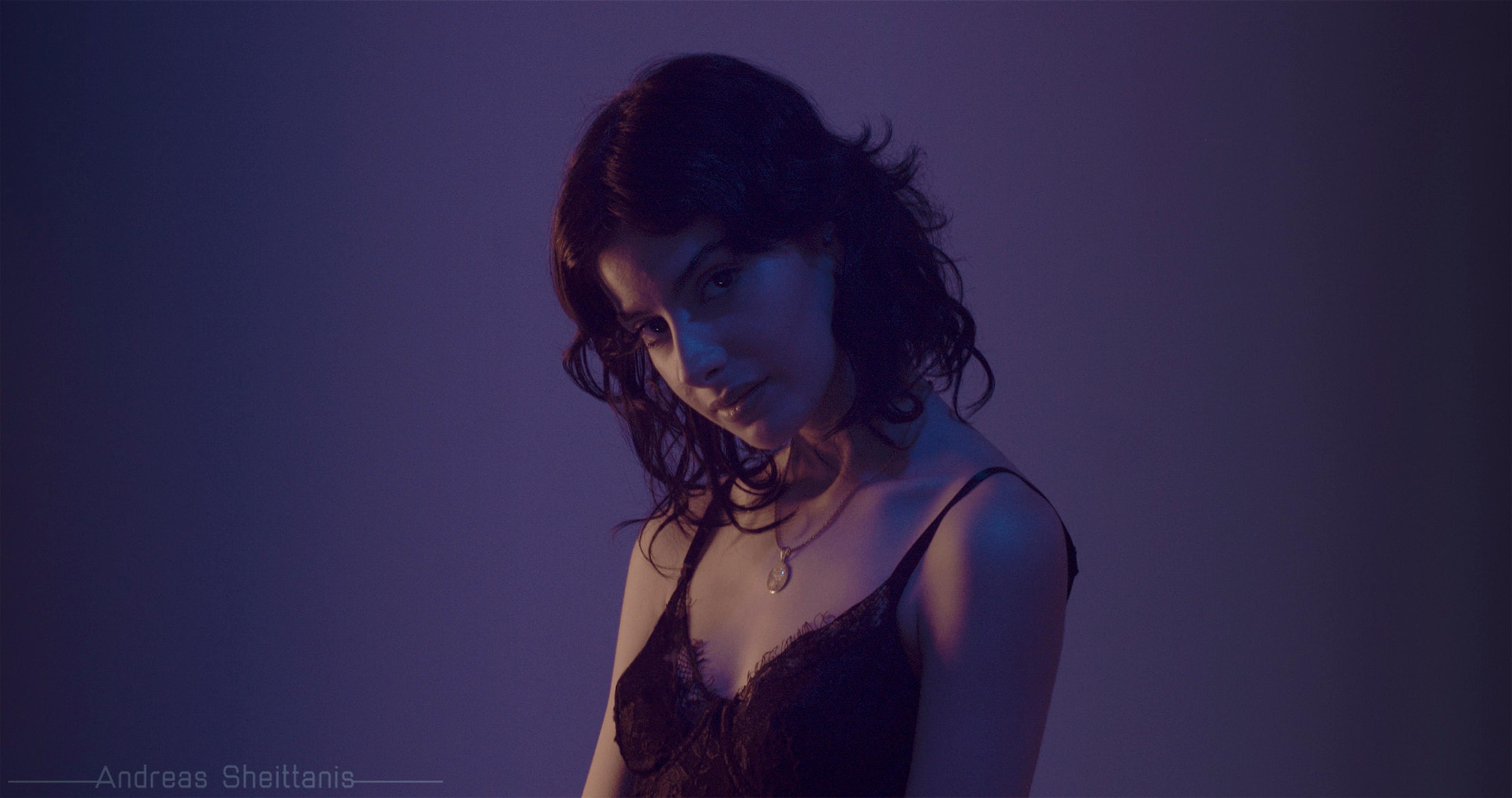 Violet.