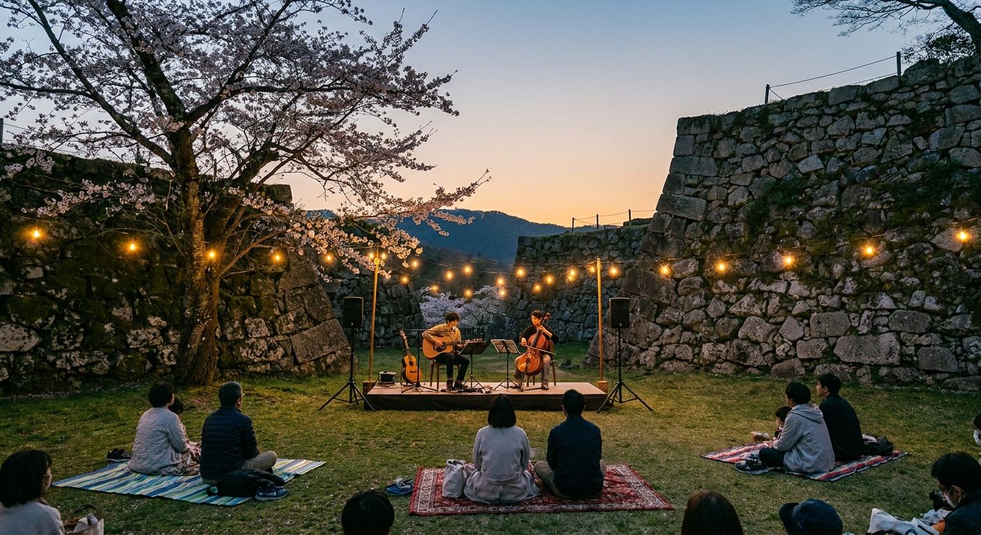 サンプル：夕涼みコンサート