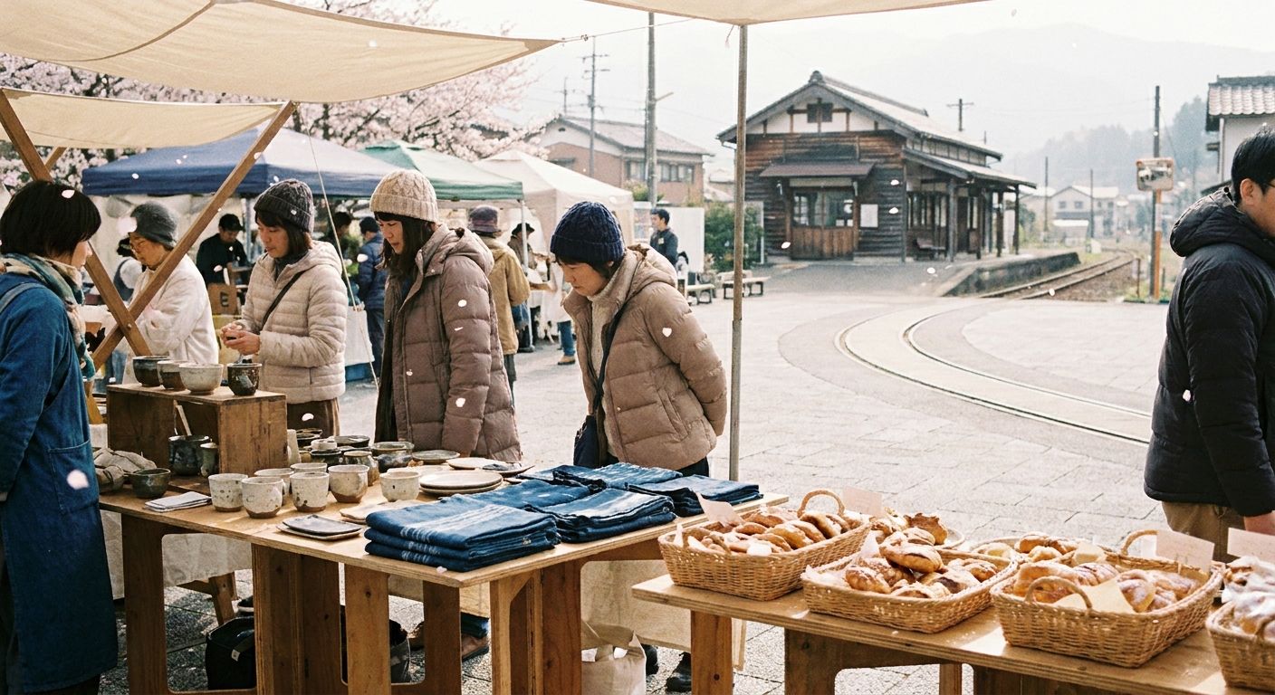 サンプル：佐土原さくらマルシェ