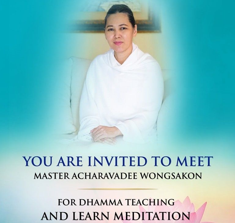 Master Acharavadee Wongsakon will be visiting Seattle Washington