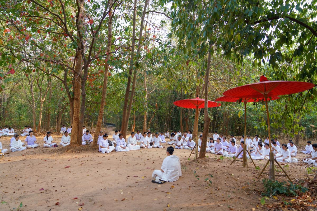 Master Acharawadee Wongsakon visited the northeastern region of Thailand