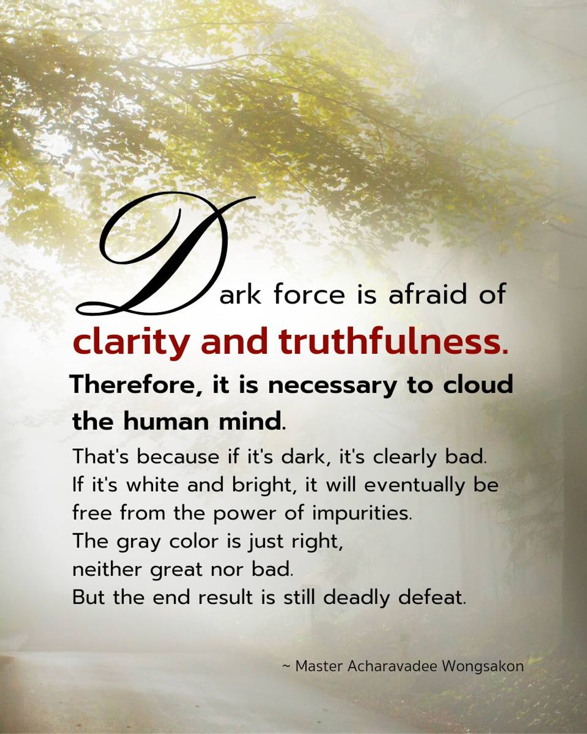 Humans do not know that they are only half-conscious.