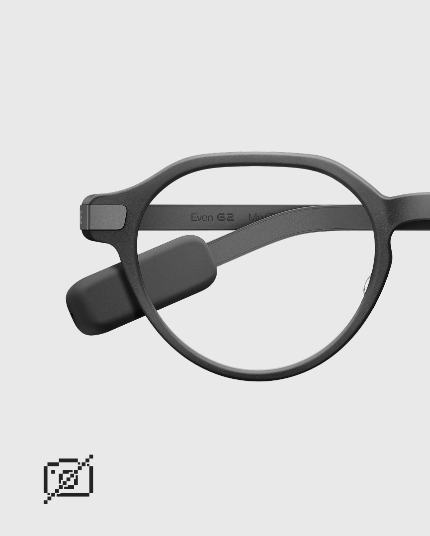 Smart Glasses with Display & Ambient AI Prompts | Even G2