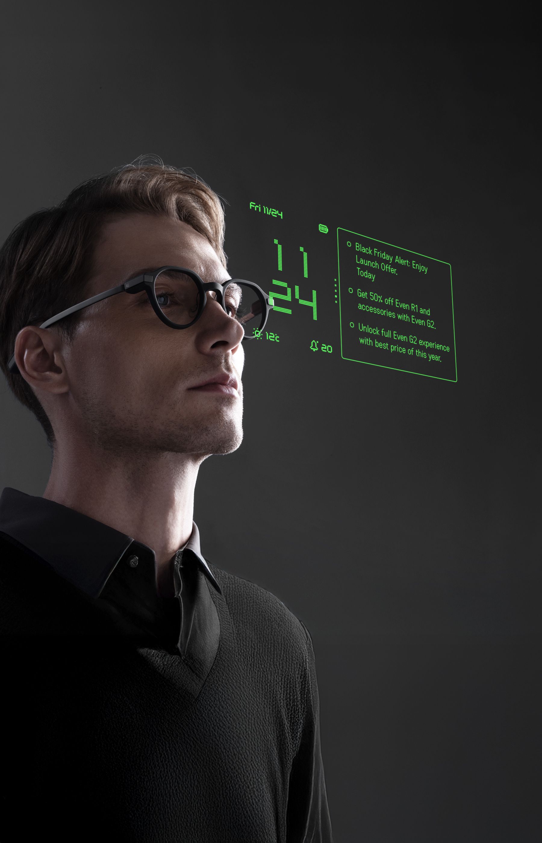 ディスプレイ搭載スマートグラス＆AI｜Even G2