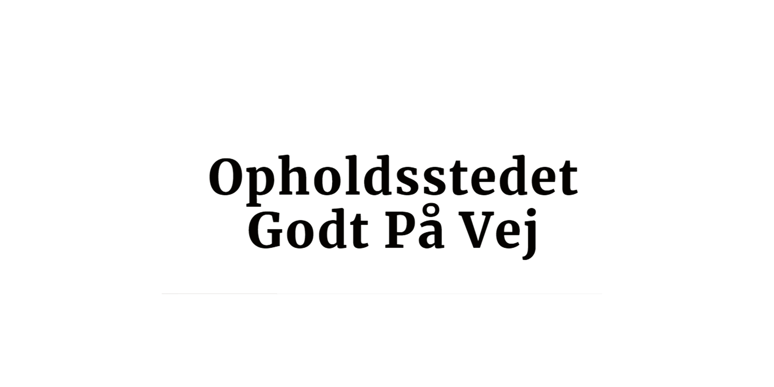 Godt på vej