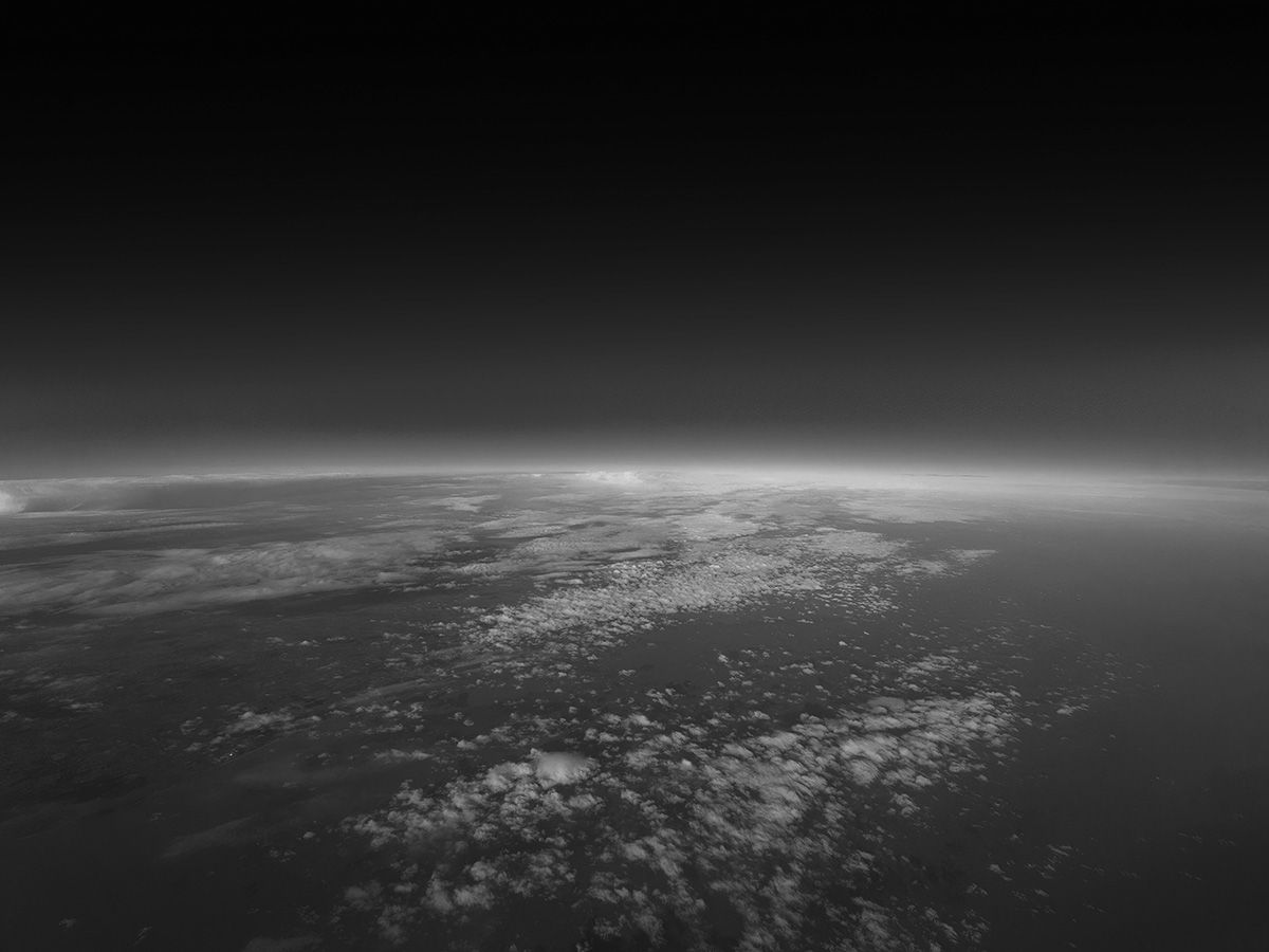 View of Earth from Low Earth Orbit