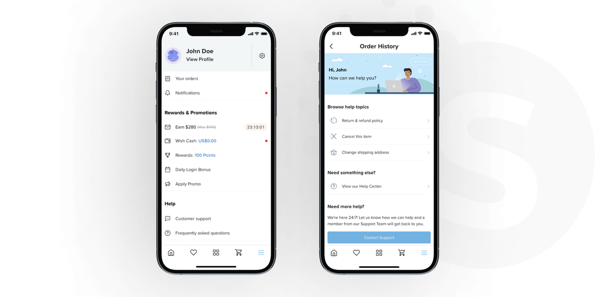 e-commerce filter design