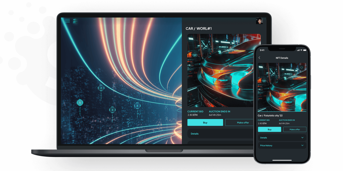 Blockchain application development