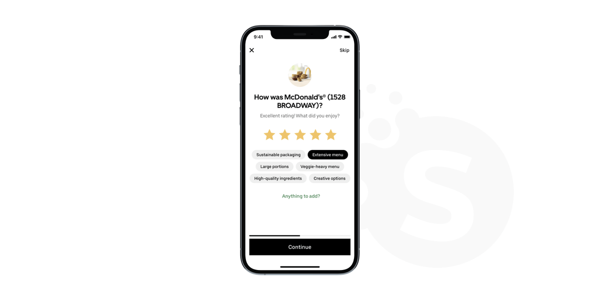 Make a food delivery app