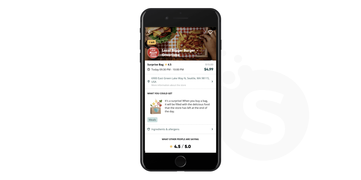 Create a waste food delivery app