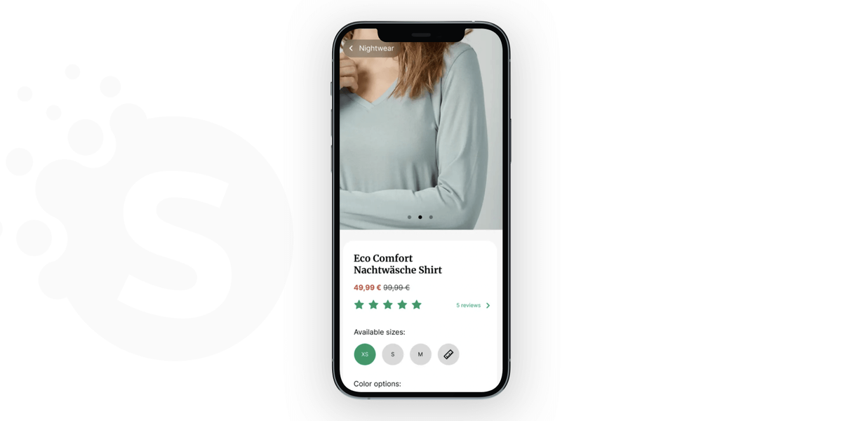 Create online shopping app
