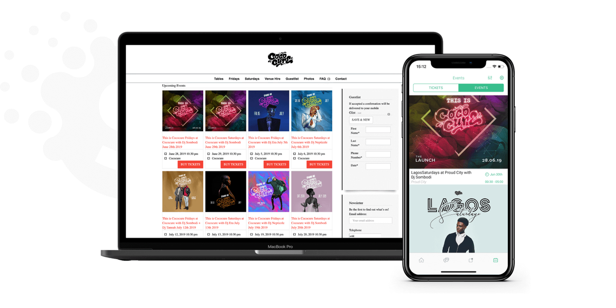 Develop an online booking app for business