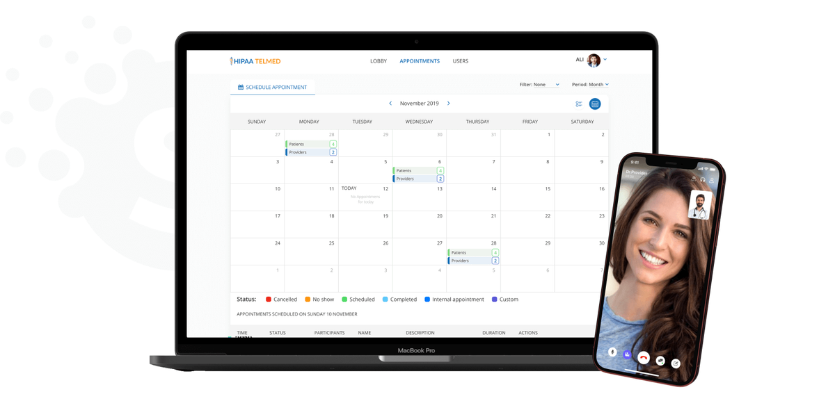 Make a video conferencing platform