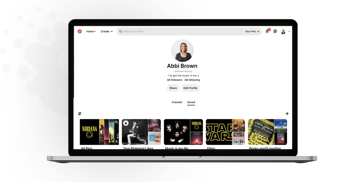 How to create an app like Pinterest