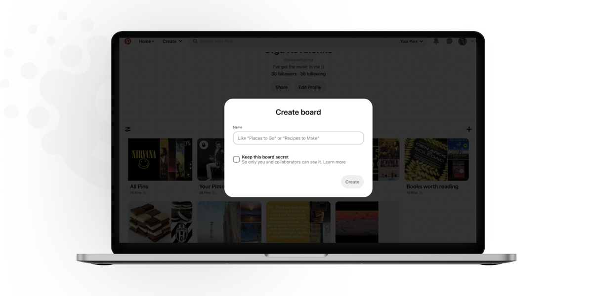 Building pinterest like app