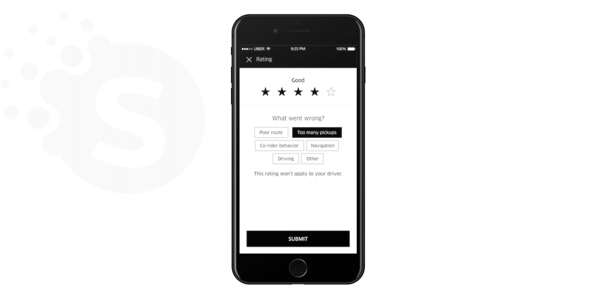 Rideshare mobile app development