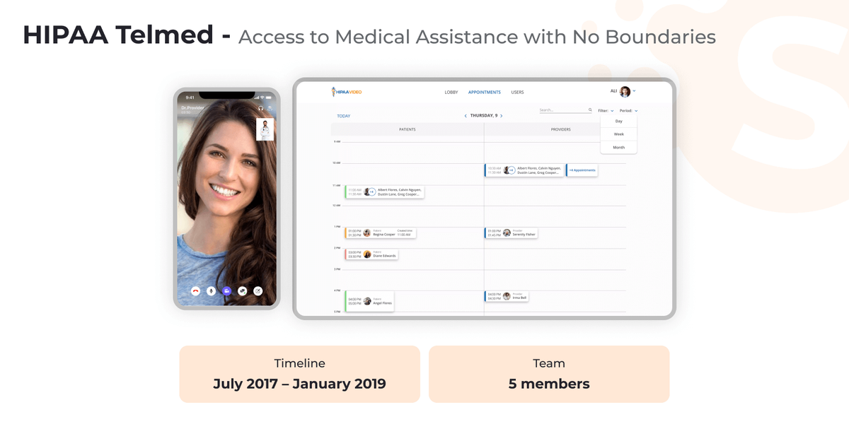 HIPAA Telmed
app