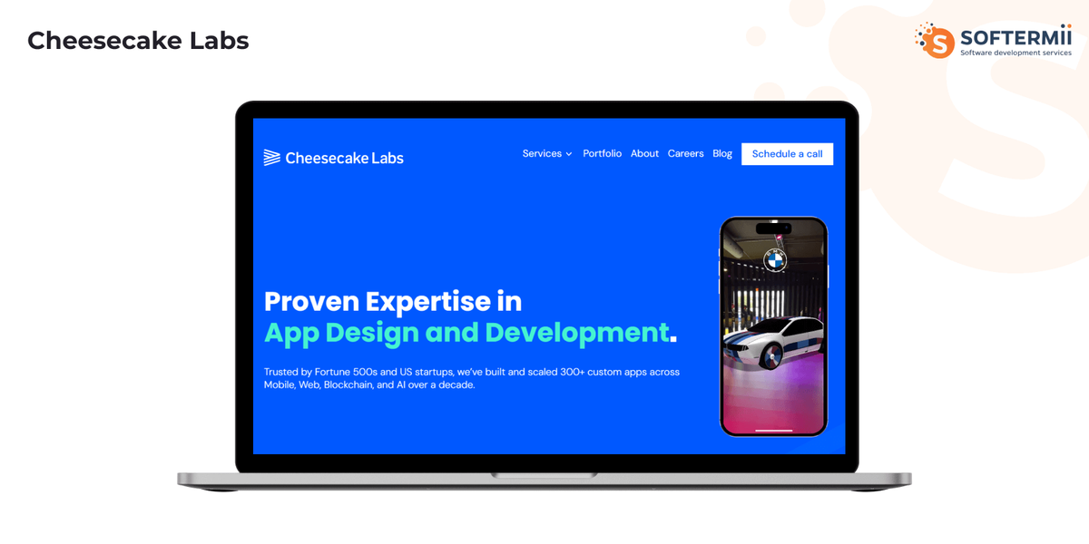 Cheesecake Labs mobile app
development
