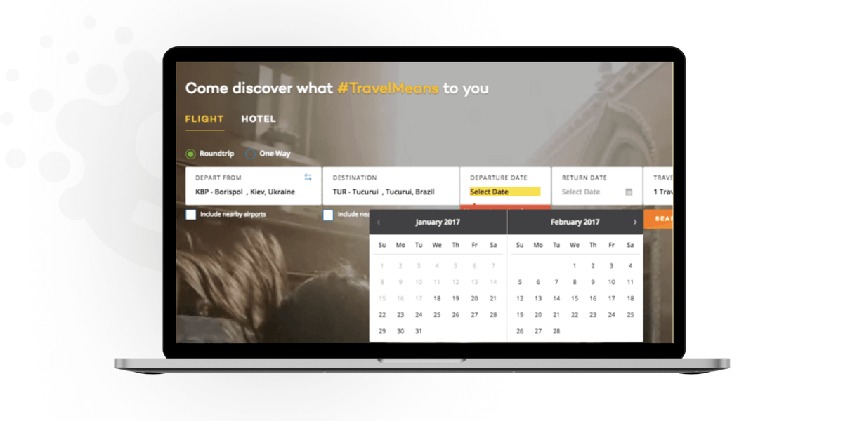 Build a mobile booking app