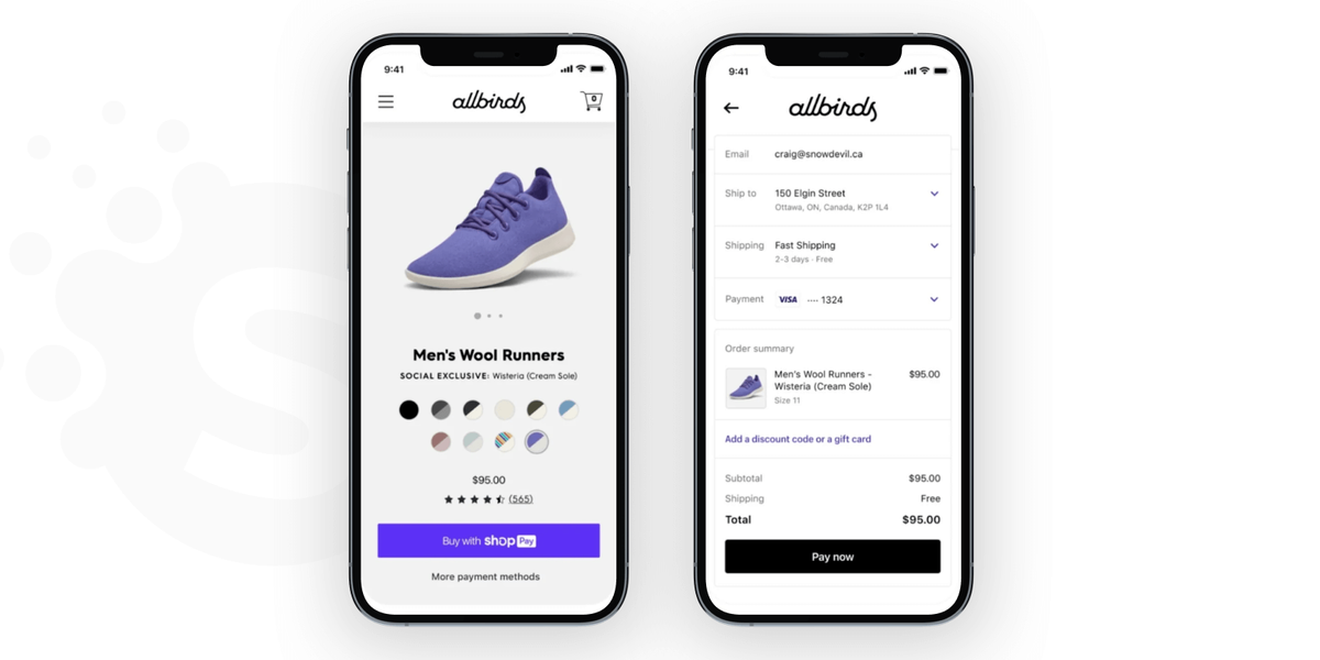 Building a shopping application