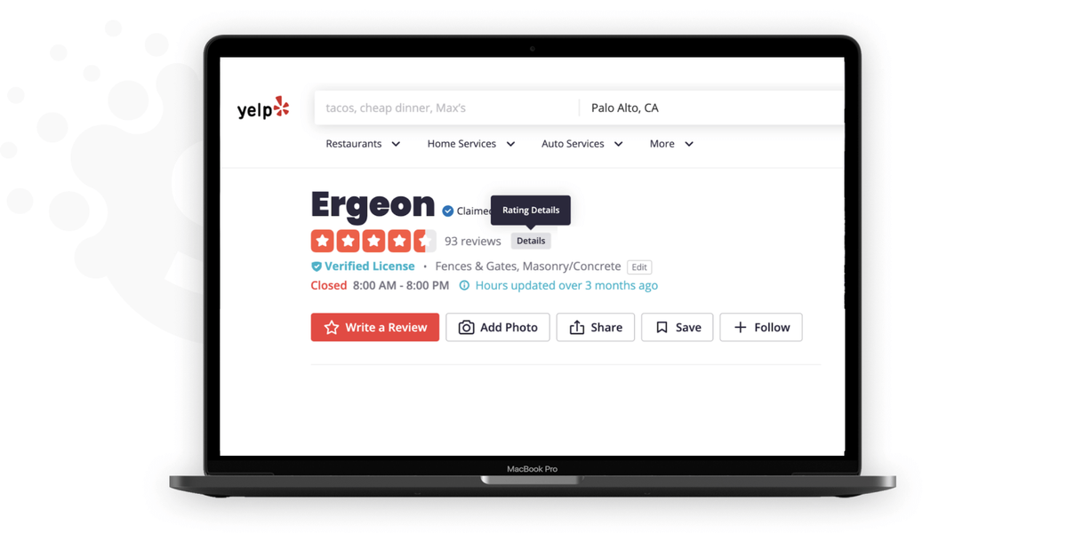 How to create an app like Yelp