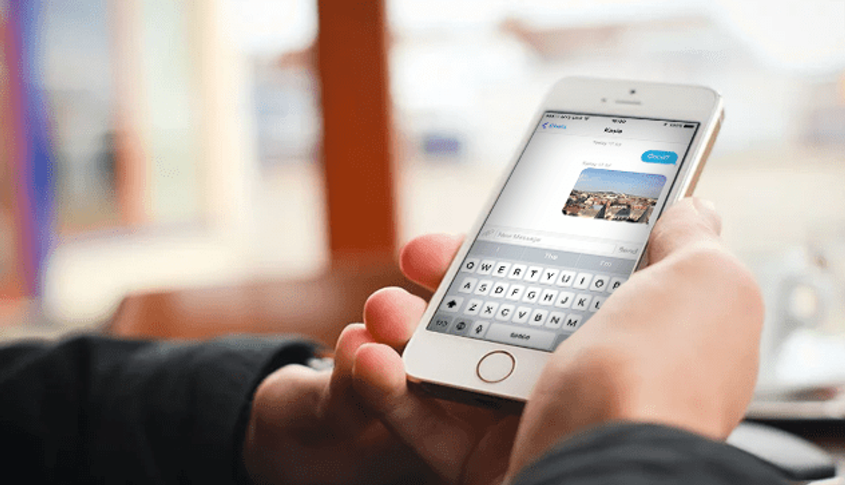 Tiddle messaging app conversation view