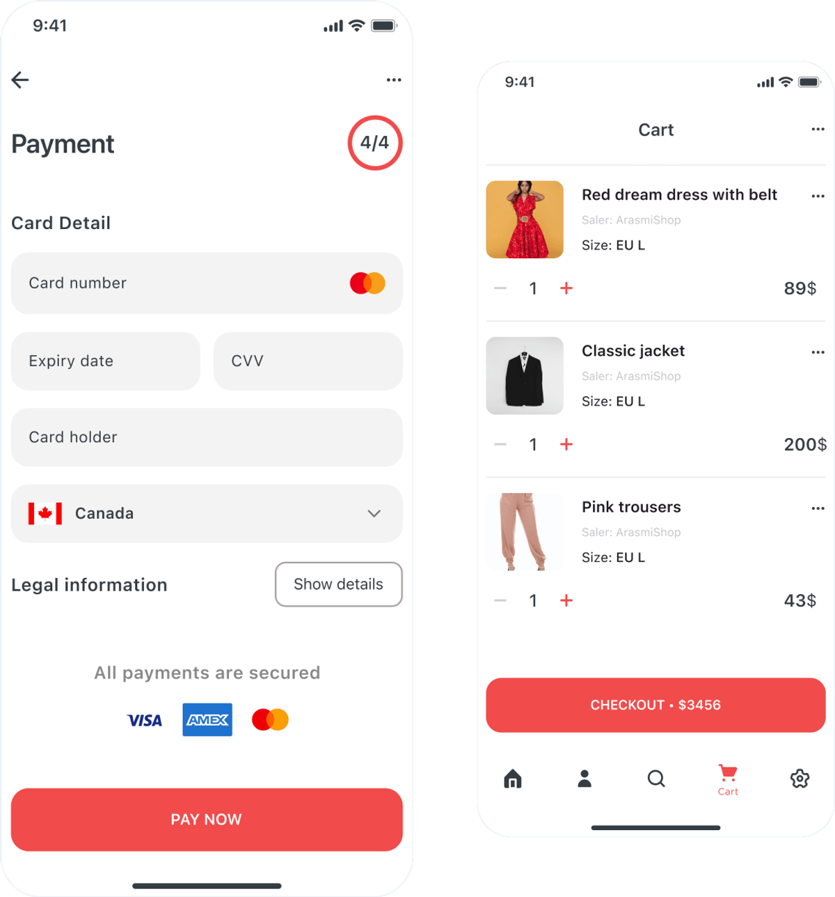 Payment integrations