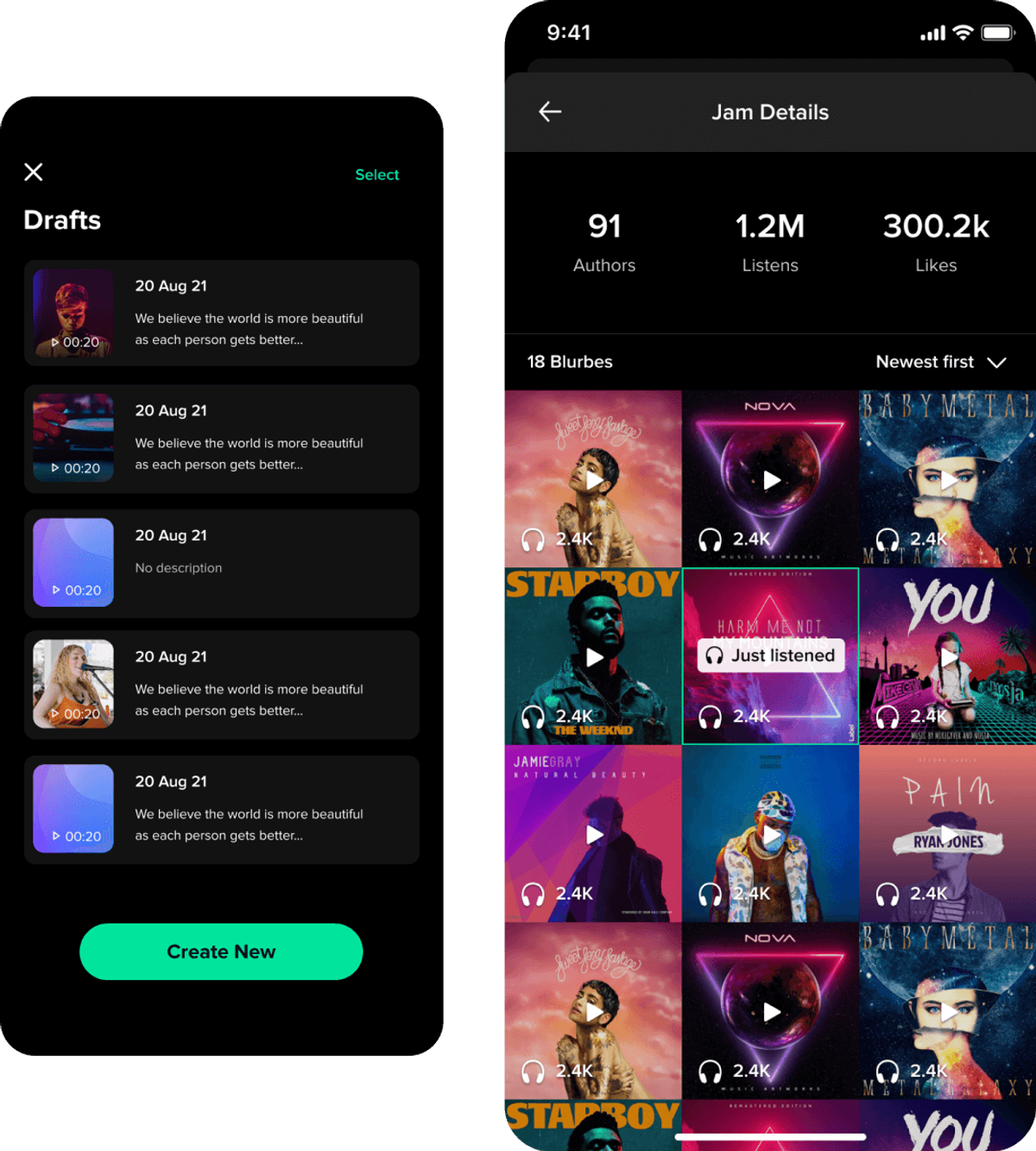 Soundit screen 4