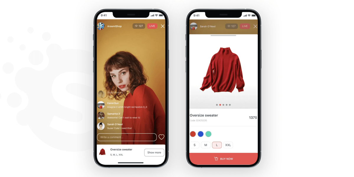 Develop a shopping app