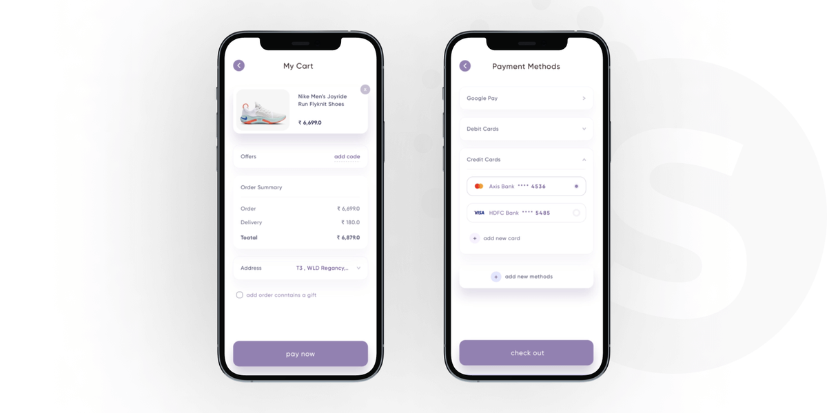 design for e commerce apps