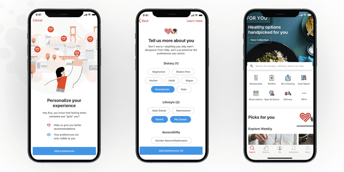 Review app development