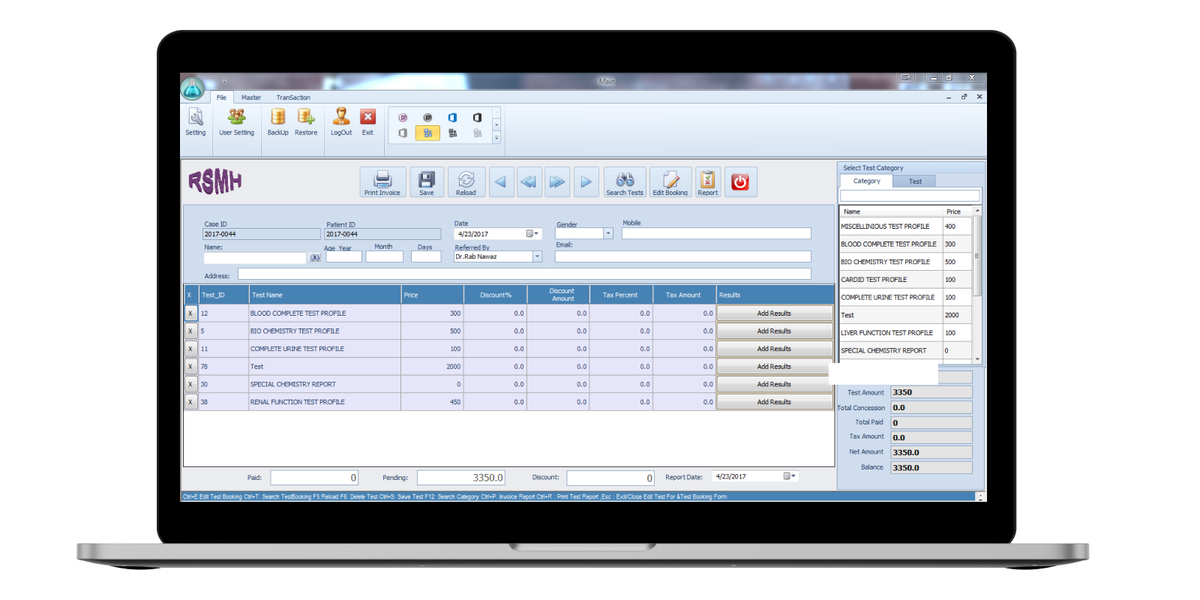 Create a Hospital Management Software
